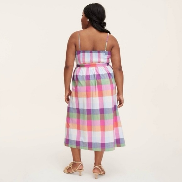 Kate Spade x Target Multicolor Plaid Women's Dress XL NWT - Picture 2 of 3